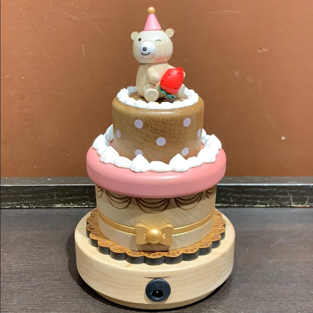 Hand Made Wooderful Birthday Bear